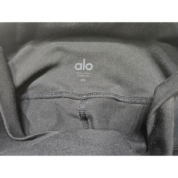 Alo Yoga womens Epic mesh high waist black leggings size XS - Picture 9 of 10